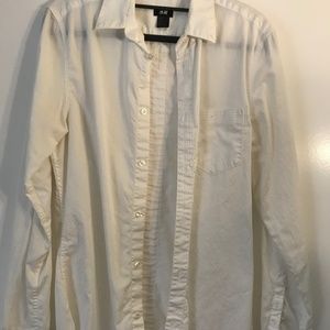 H&M Long Sleeve Dress Shirt with front pocket